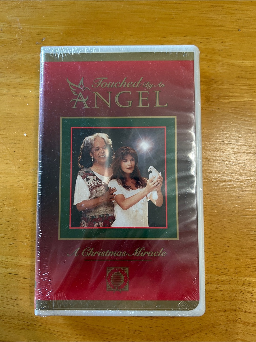Touched by an Angel VHS - Red Holiday Cover